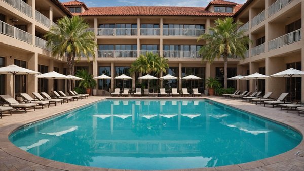 Guide des hôtels avec piscine : commodités et choix pour tous les budgets